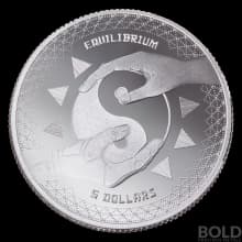 2020 Silver Tokelau Equilibrium: Dualism 1 oz BU