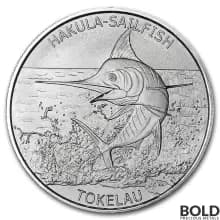 2016 Silver Tokelau Sailfish - 1 oz