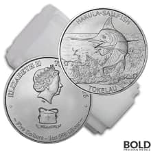 2016 Silver 1 oz Tokelau Sailfish
