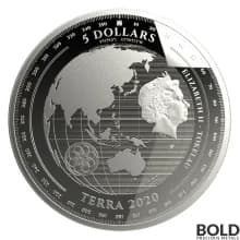 2020 Silver Tokelau Terra 1 oz Prooflike