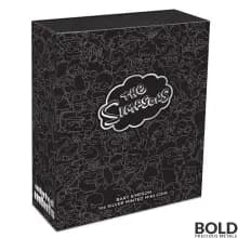 2022 Tuvalu Minted Mini Bart Simpson 1 oz Silver Shaped