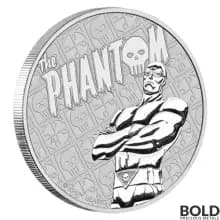 2022 Silver Tuvalu Perth DC Comics: Phantom 1 oz BU