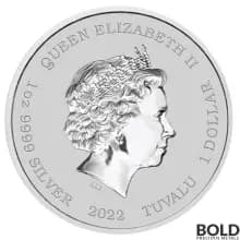 2022 Silver Tuvalu Perth DC Comics: Phantom 1 oz BU