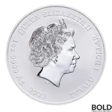 2022 Tuvalu Street Fighter: Chun Li 1 oz Silver BU