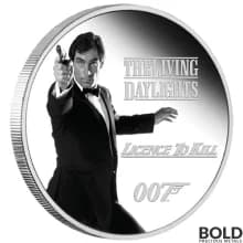 2023 Silver 1 oz Tuvalu James Bond Legacy Series 3rd Issue Color Proof Coin