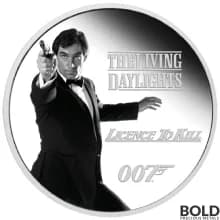 2023 Silver 1 oz Tuvalu James Bond Legacy Series 3rd Issue Color Proof Coin