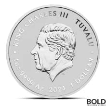 2024 1 oz Teenage Mutant Ninja Turtles 40th Anniversary Silver Coin (Colored - In Card)