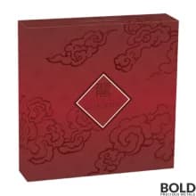 2024 Tuvalu Dragon Quadrant Silver Proof Coin (4 Coin Set)