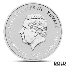 2024 1 oz Teenage Mutant Ninja Turtles 40th Anniversary Silver Coin (BU)