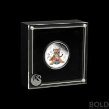 2022 Tuvalu Baby Tiger 1/2 oz Silver Proof