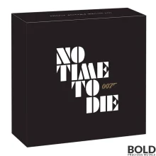 2020 Tuvalu James Bond No Time To Die 1 oz Silver Proof