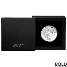2020 Tuvalu James Bond No Time To Die 1 oz Silver Proof