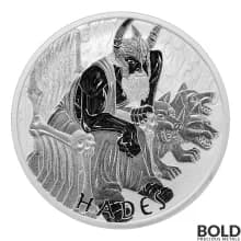2021 Tuvalu Gods of Olympus: Hades 1 oz Silver BU