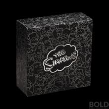 2021 Tuvalu Homer Simpson 2 oz Silver High Relief Proof