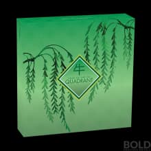 2021 Silver Tuvalu Year of the Ox Quadrant 4-Coin Proof