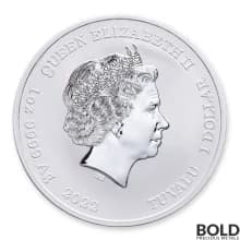 2022 Tuvalu Street Fighter: Ryu 1 oz Silver BU Colored