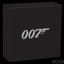 2020 Tuvalu James Bond 007 1 oz Silver Proof High Relief