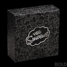 2021 Tuvalu Simpsons Itchy & Scratchy 1 oz Silver Colored Proof