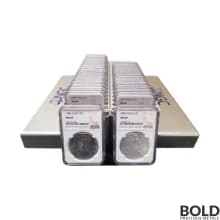 1986-2024 American Silver Eagle 40-Coin Set NGC MS69 (Type 1 & 2)