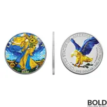 2022 American Silver Eagle 1 oz - Ukrainian Sovereignty Edition