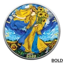 2022 American Silver Eagle 1 oz - Ukrainian Sovereignty Edition