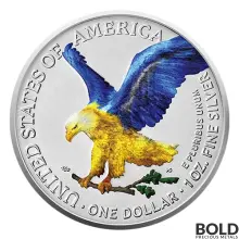 2022 American Silver Eagle 1 oz - Ukrainian Sovereignty Edition