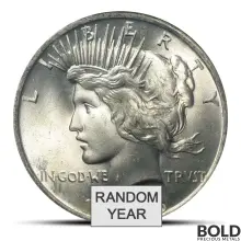 Silver Peace Dollar NGC MS65 (Random)