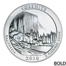 2010 Silver 5 oz ATB Yosemite, California