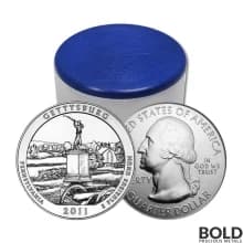 2011 Silver 5 oz ATB Gettysburg, Pennsylvania