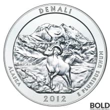 2012 Silver 5 oz ATB Denali, Alaska