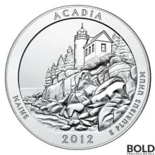 2012 Silver 5 oz ATB Acadia, Maine
