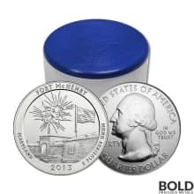 2013 Silver 5 oz ATB Fort McHenry, Maryland