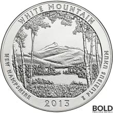 2013 Silver 5 oz ATB White Mountain, New Hampshire