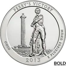 2013 Silver 5 oz ATB Perry's Victory, Ohio