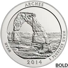 2014 Silver 5 oz ATB Arches, Utah