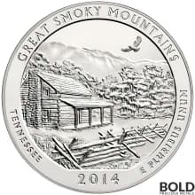 2014 Silver 5 oz ATB Great Smoky Mtns, Tennessee