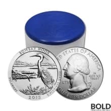 2015 Silver 5 oz ATB Bombay Hook, Delaware