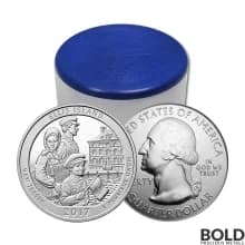 2017 Silver 5 oz ATB Ellis Island National Monument, New Jersey