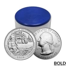2018 Silver 5 oz ATB Apostle Islands, Wisconsin