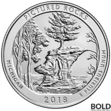 2018 Silver 5 oz ATB Pictured Rocks, Michigan