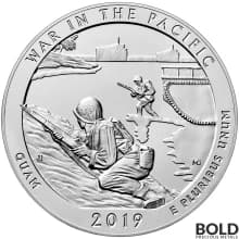 2019 Silver 5 oz ATB War In The Pacific, Guam
