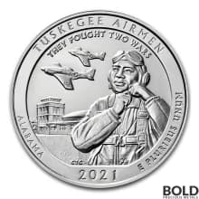 2021 Silver 5 oz ATB Tuskegee Airmen, Alabama
