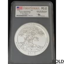 2013 Silver 5 oz ATB Great Basin NP First Strike PCGS MS69 DMPL (Mercanti)