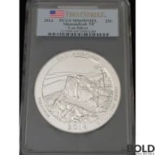 2014 Silver 5 oz ATB Shenandoah NP First Strike PCGS MS69 DMPL