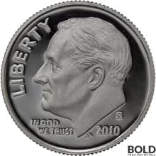 2010-S Silver Proof Roosevelt Dime
