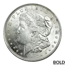 Silver Morgan Dollar 1921 - AU