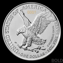 2021 American Silver Eagle New Heritage 2-Coin Set BU
