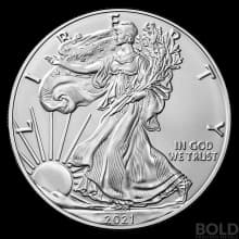 2021 American Silver Eagle New Heritage 2-Coin Set BU