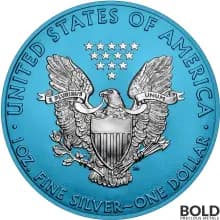 2019 Space Blue American Silver Eagle - 1 oz