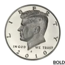 2010-S Silver Proof Kennedy Half Dollar